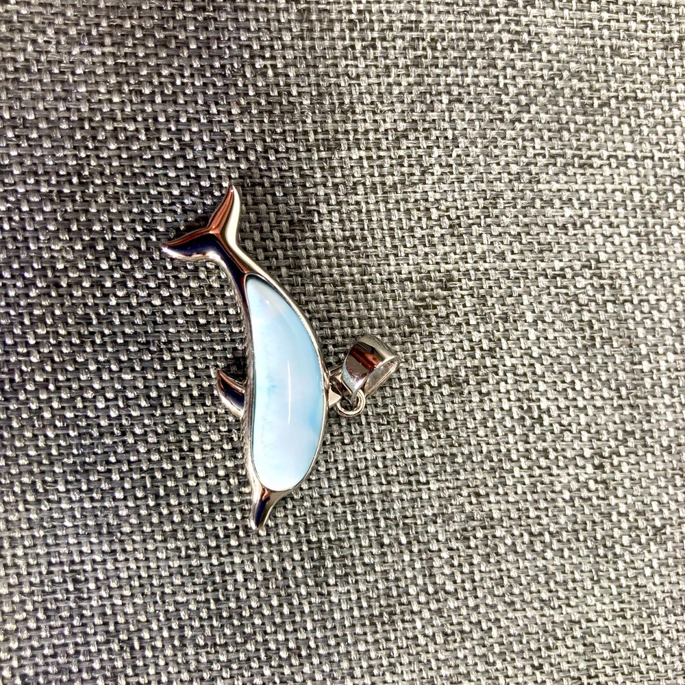 925 Sterling Silver Laminar Dolphin